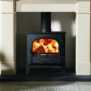 Stovax Stockton 8 Eco Wood Burning Stove Single Door - 8.3 kW