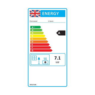 Charnwood C-Seven Blu Wood Burning Stove - 7.1 kW