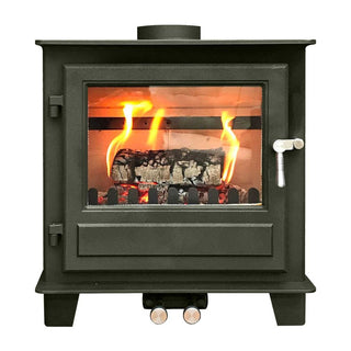 Clock Blithfield DS Double Sided Multi Fuel Stove - 10.5 kW