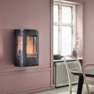 Contura 856W Style Wallmounted Wood Burning Stove - 5kW