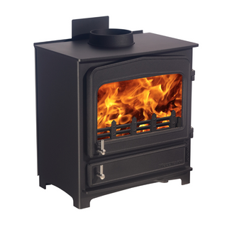 Woodwarm Fireview Eco Vintage Multi Fuel Stove - 5kW
