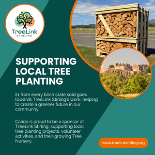 Kiln Dried Birch Firewood Crate