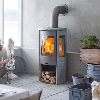 Contura 556T Style Soapstone Wood Burning Stove - 5kW