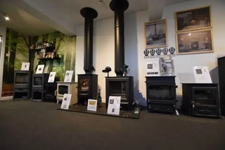 wood burning stoves Stirling showroom