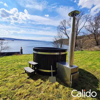 Kirami wood fired hot tub Scotland