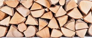 Ready to Burn Firewood Logs Stacked