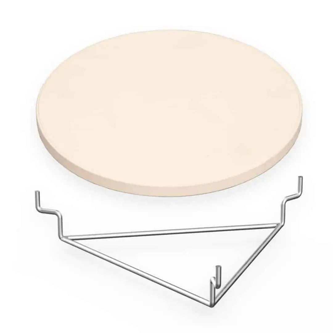 Monolith Kamado Grill ICON Deflector Stone Lift on white background