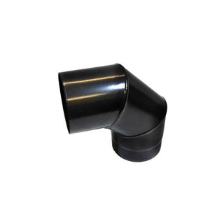 125mm Diameter 90 Degree Bend - Black