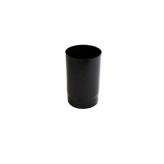 125mm Diameter x 250mm Long Stove Pipe - Black