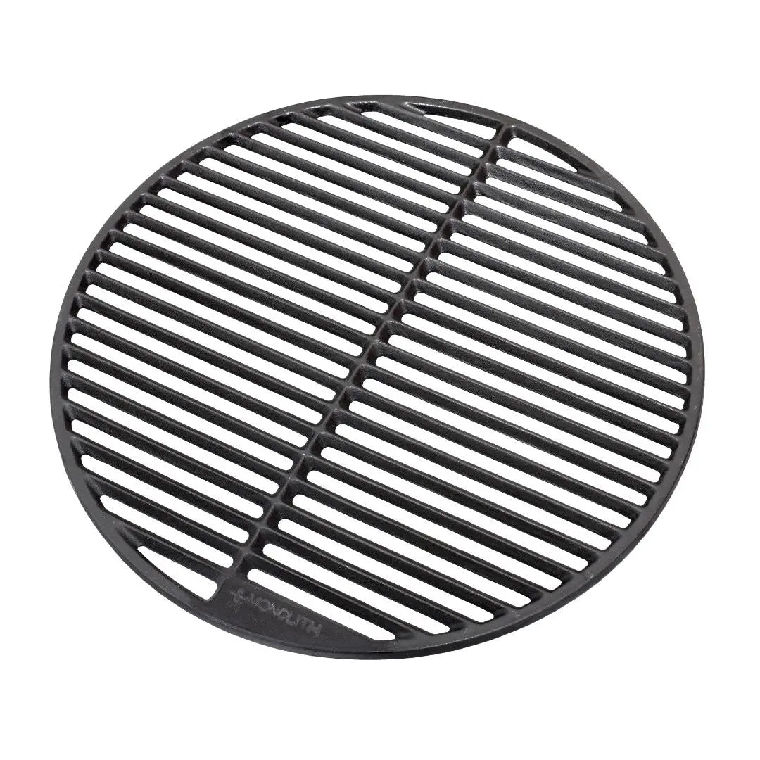 Monolith Kamado Grill ICON JUNIOR Cast Iron Grid on white background