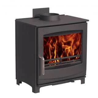 Woodwarm Fireview Eco Contemporary C5-S Multi Fuel Stove - 5kW