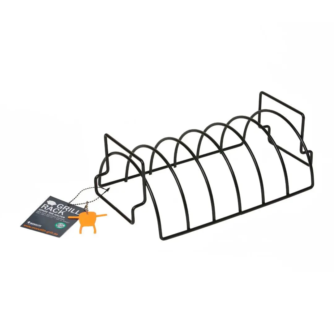Monolith Kamado Grill Spare Rib Rack on white background