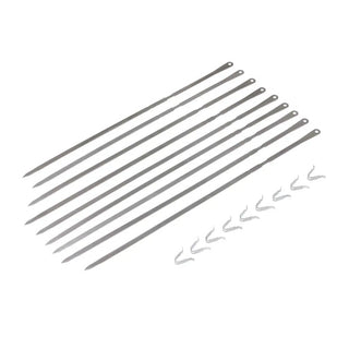 Monolith Kamado Grill .66 Rotisserie Skewers 9 Pack on white background