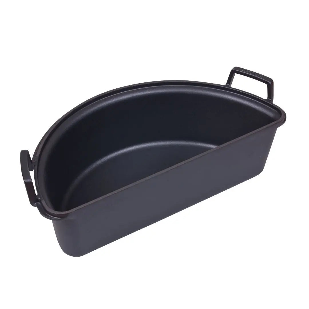 Monolith Kamado Grill.55 .66 SGS Cast Iron Firepot on white background