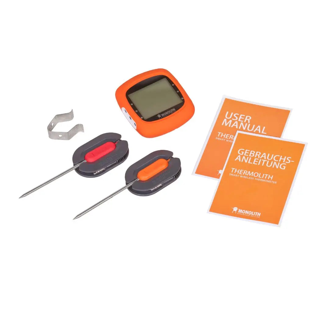 Monolith Kamado Grill Thermo-Lith Probes on white background