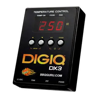Monolith Kamado Grill Digi QDX3 BBQ Guru Edition Set Packaging