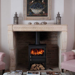Woodwarm Fireview Eco Vintage Tall V7L - 7kW image 0