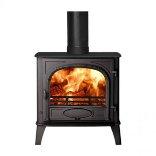 Stovax Stockton 8 Eco Wood Burning Stove Single Door - 8.3 kW