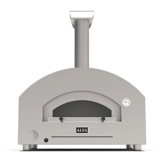 Alfa Futuro 2 Pizze Hybrid Gas Pizza Oven on a white background