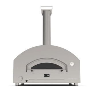 Alfa Futuro 4 Pizze Hybrid Gas Pizza Oven on a white background