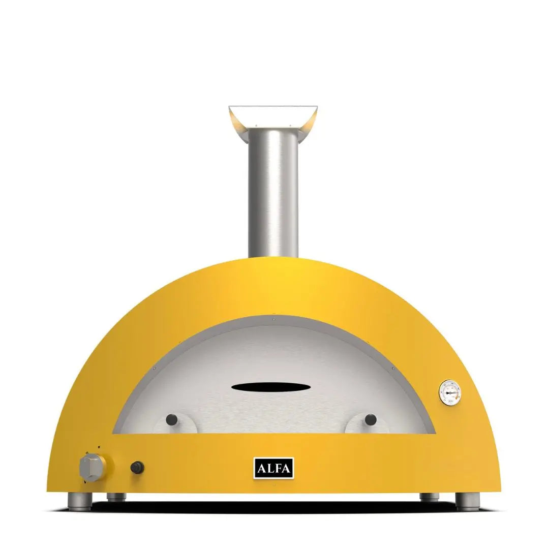 Alfa Moderno 5 Pizze Hybrid Gas and Wood Outdoor Pizza Oven