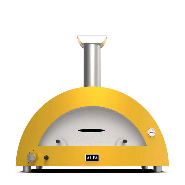Alfa Moderno 5 Pizze Hybrid Gas and Wood Outdoor Pizza Oven