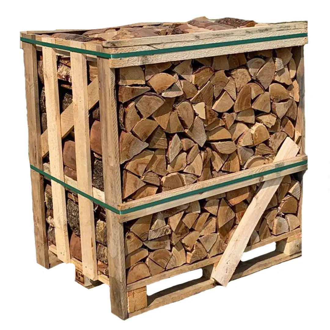 standard sized crate of kiln dried logs Scotland