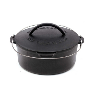 Big Green Egg Cast Iron Dutch Oven - 5.2L