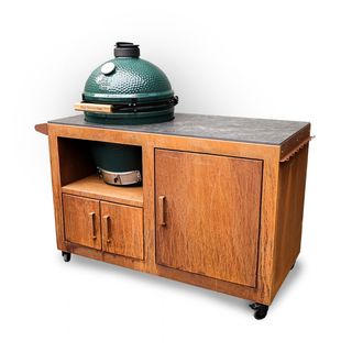 Big Green Egg Corten Steel Kitchen