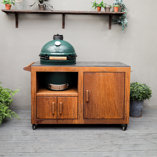Big Green Egg Corten Steel Kitchen