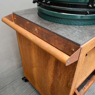 Big Green Egg Corten Steel Kitchen
