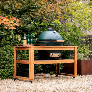 Big Green Egg Eucalyptus Hardwood Table