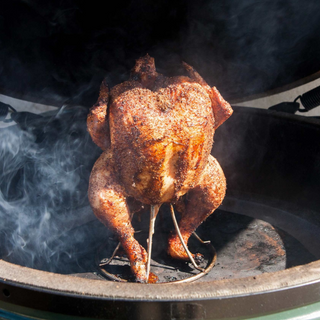 Big Green Egg Stainless Steel Vertical Chicken Roaster