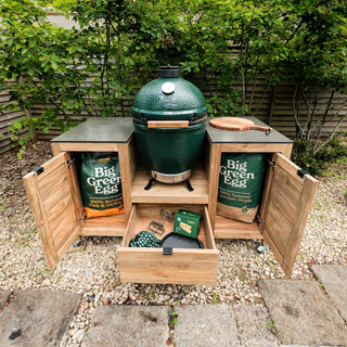 Big Green Egg Teak Kitchen
