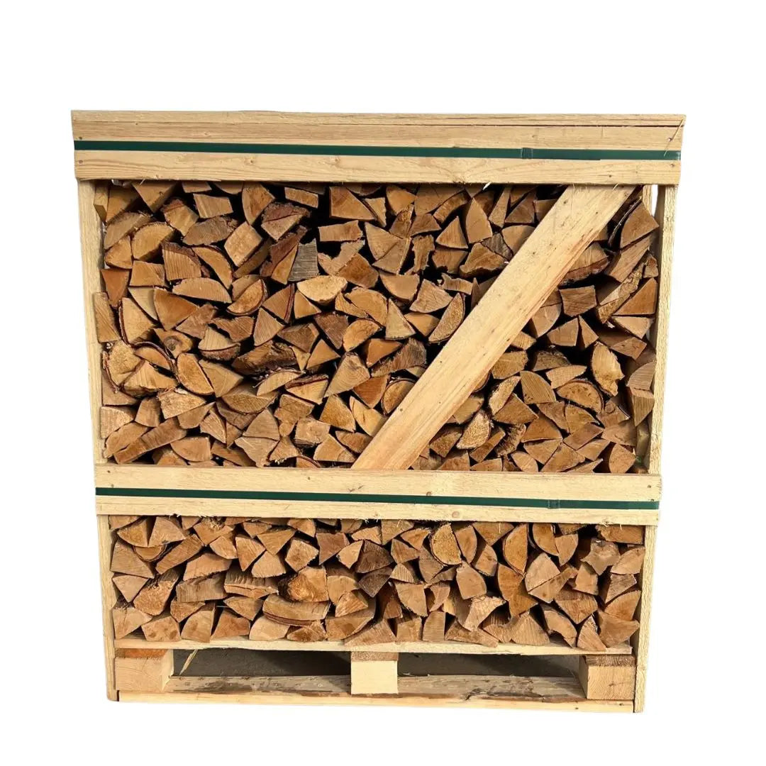 Standard Kiln Dried Birch Firewood Crate - Small Logs