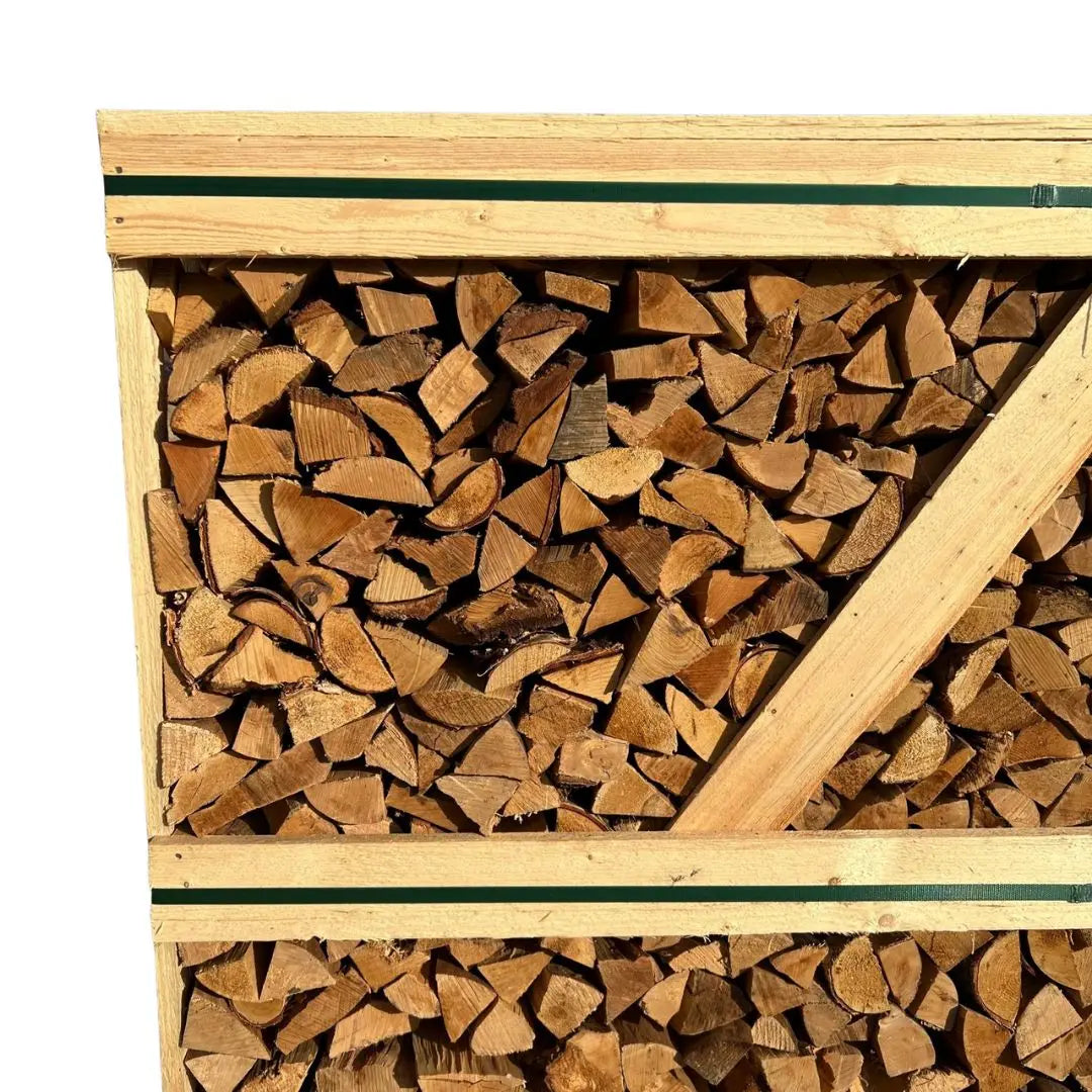 Standard Kiln Dried Birch Firewood Crate - Small Logs