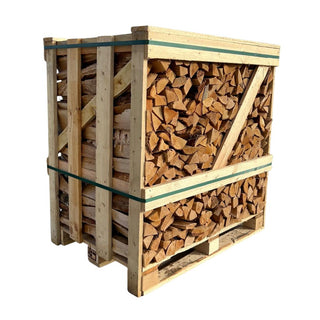 Kiln Dried Birch Firewood Crate - Small Logs