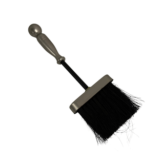 Brush and Shovel Set - Black/Brushed Steel