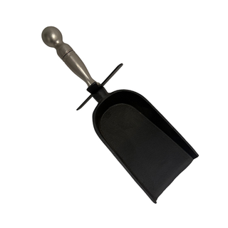 Brush and Shovel Set - Black/Brushed Steel