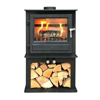 Clock Blithfield 8 Store Stand Multi Fuel Stove - 8kW