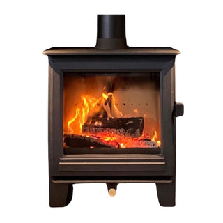 Clock Sudbury Wood Burning Stove - 5kw