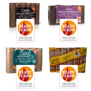 Mixed Briquettes Bundle | 8 Packs of Quality Heat Logs
