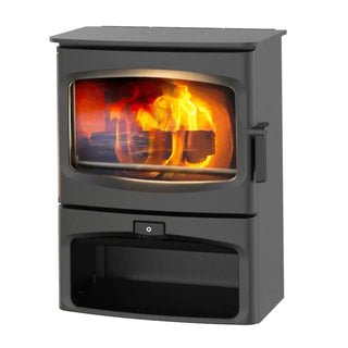 Charnwood Aire 400 Store Stand Wood Burning Stove – 5kW on white background