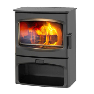 Charnwood Aire 4 Store Stand Wood Burning Stove – 4.9kW on white background