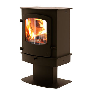 Charnwood Cove 2 Centre Stand Wood Burning Stove - 8kW