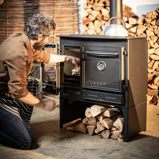 Charnwood Haven Store Stand Wood-Fired Range Cooker - 6.6 kW
