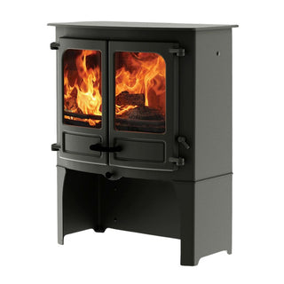 Charnwood Island III Store Stand Wood Burning Stove - 12kW