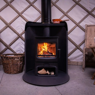 Charnwood Stove Pod (for Aire 3 and Cranmore 3) in Black
