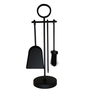 Classic 4 Piece Companion Set Black