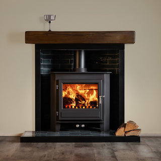 Clock Somersal Classic Multi Fuel Stove - 10 kW